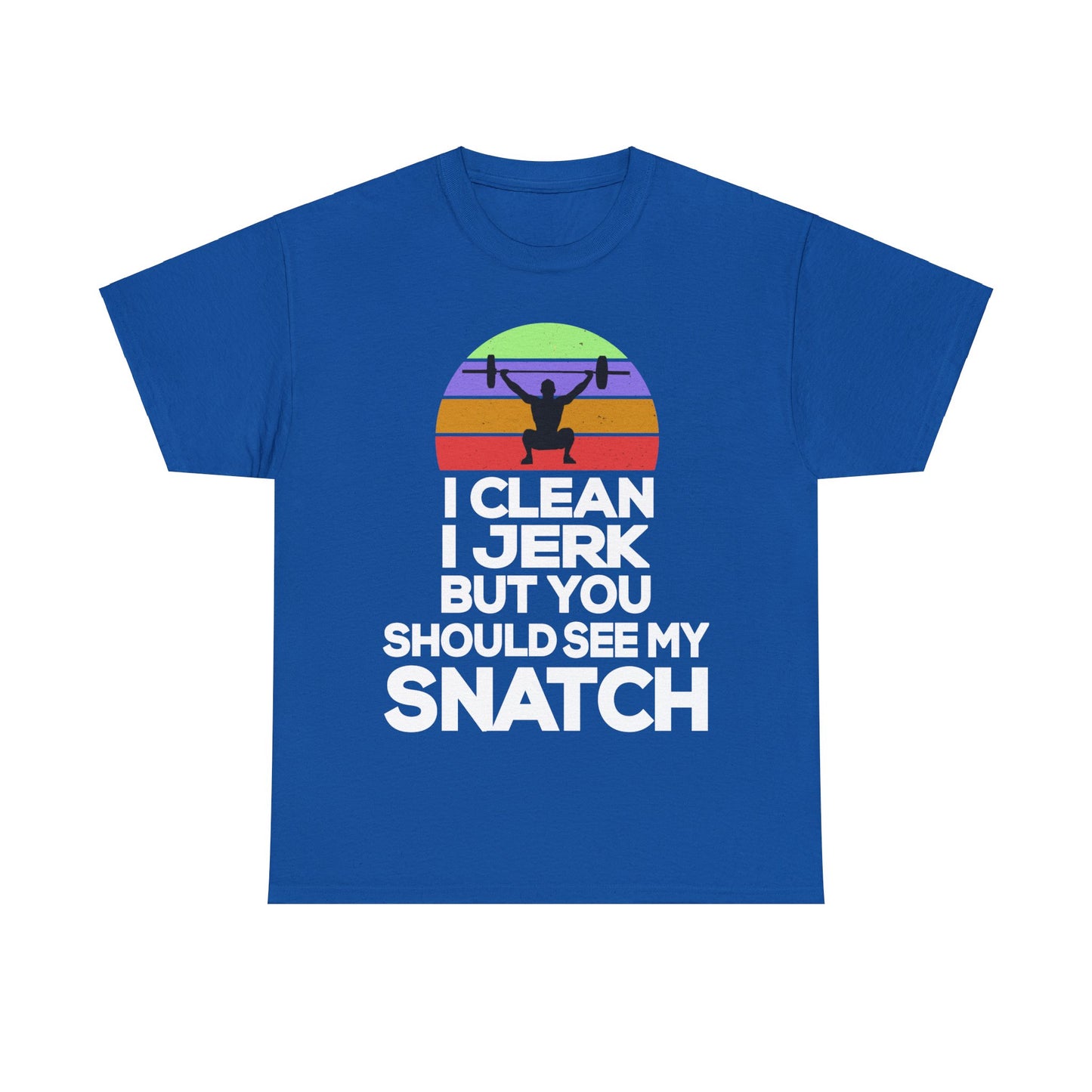 Clean, Jerk, Snatch Men's Tee