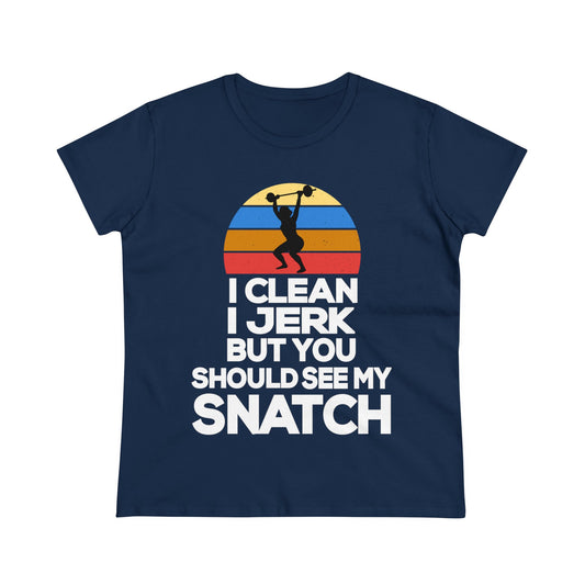 Women's Clean, Jerk, Snatch Tee