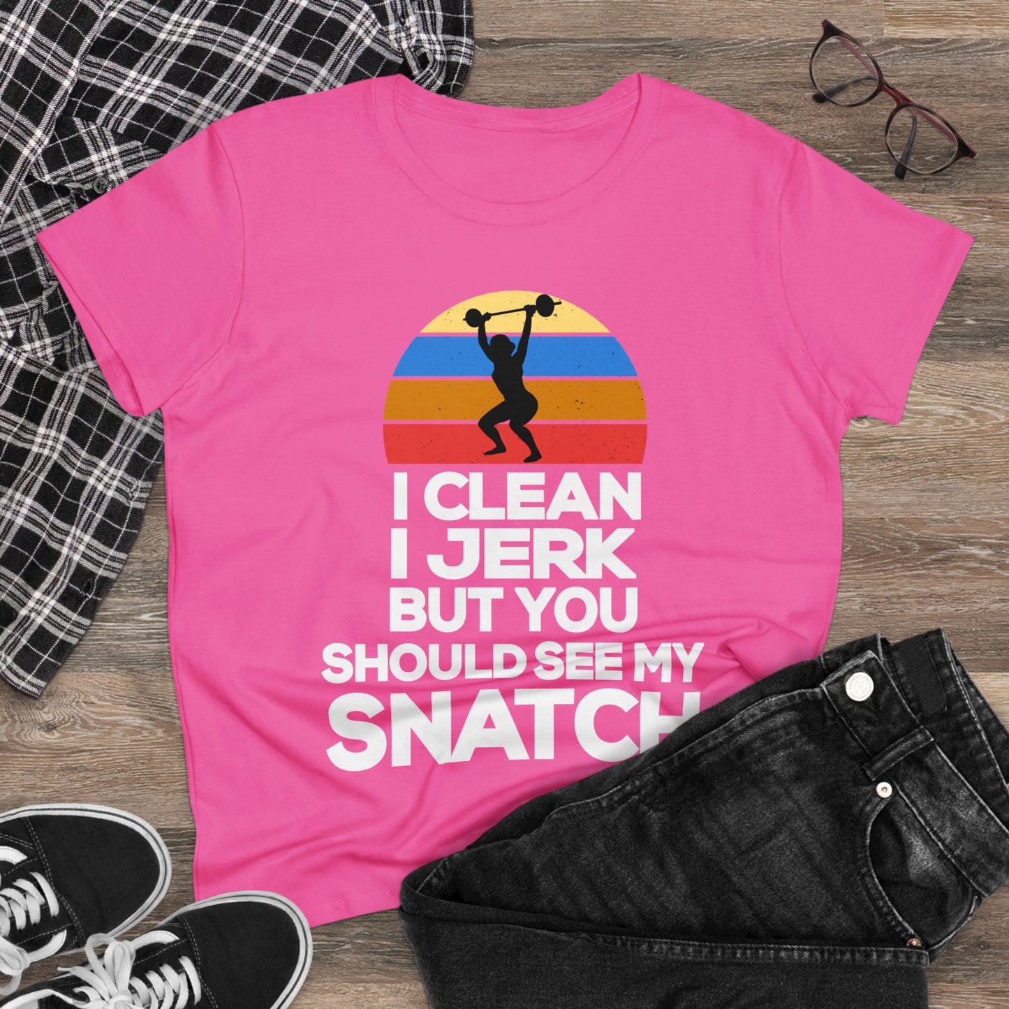 Women's Clean, Jerk, Snatch Tee