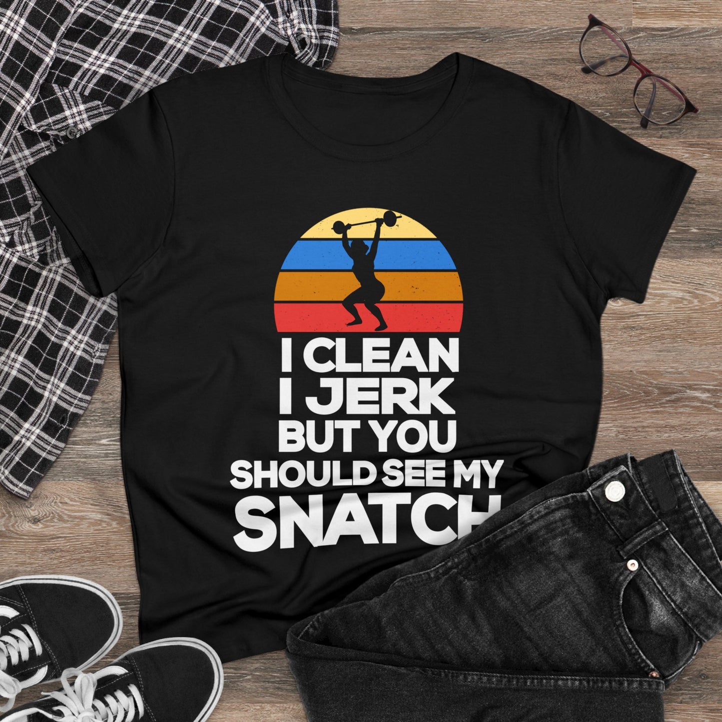 Women's Clean, Jerk, Snatch Tee