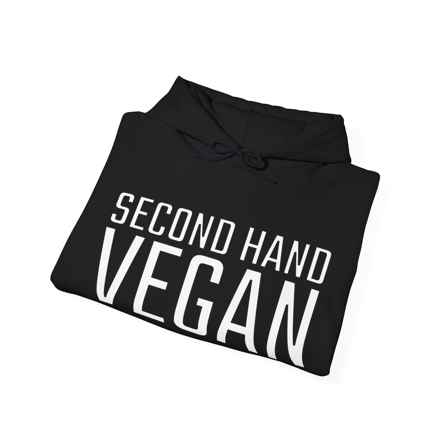 Second Hand Vegan Hooded Sweatshirt