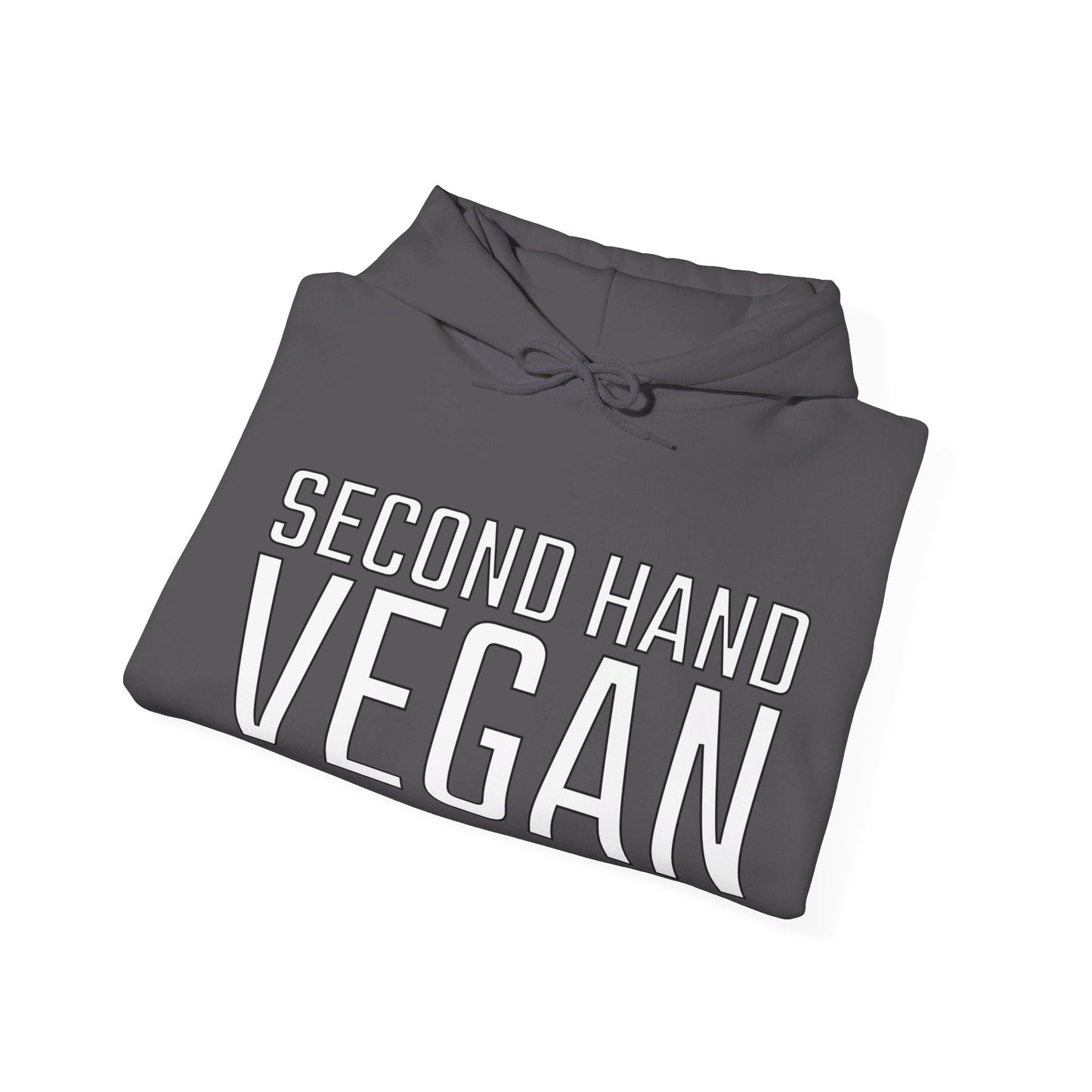 Second Hand Vegan Hooded Sweatshirt