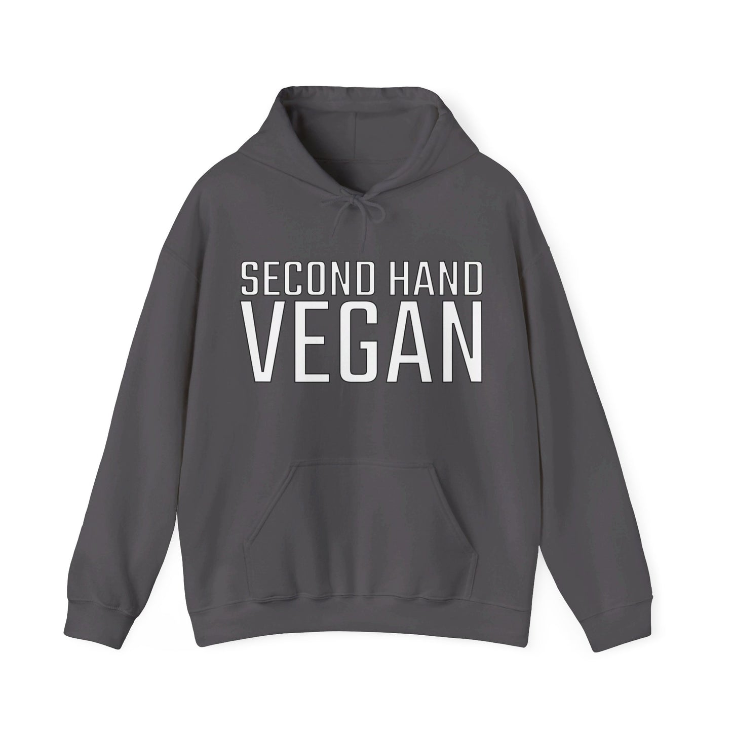 Second Hand Vegan Hooded Sweatshirt